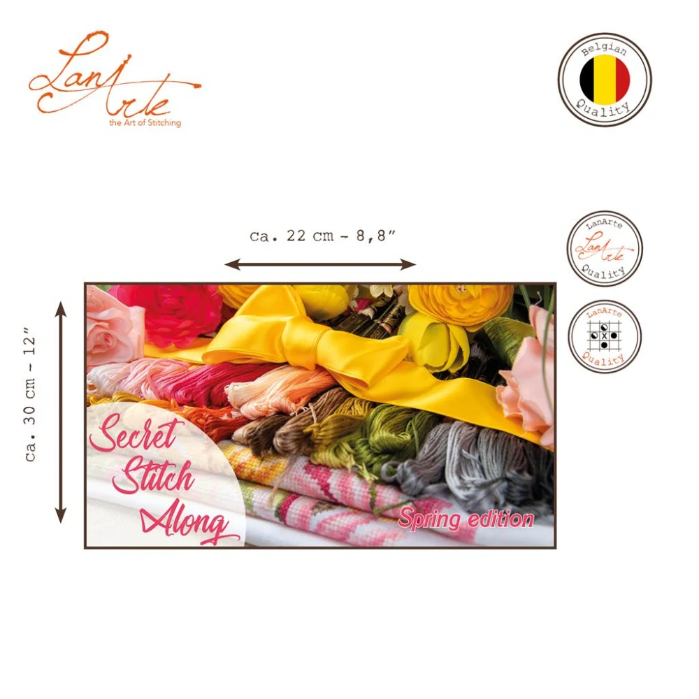 LANARTE Secret Stitch Along 2026/2-POZE 1 POSLEDNÍ KUS!!!