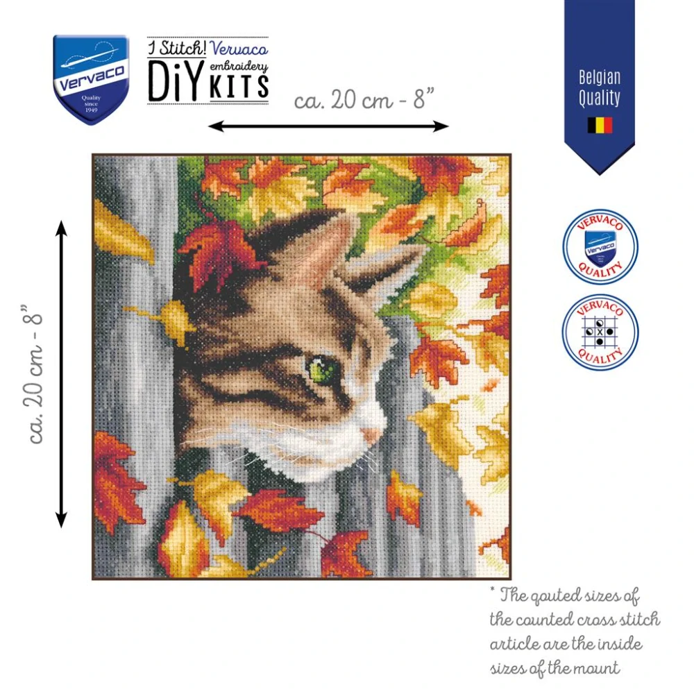 VERVACO Kitten at the Fence PN-0212261