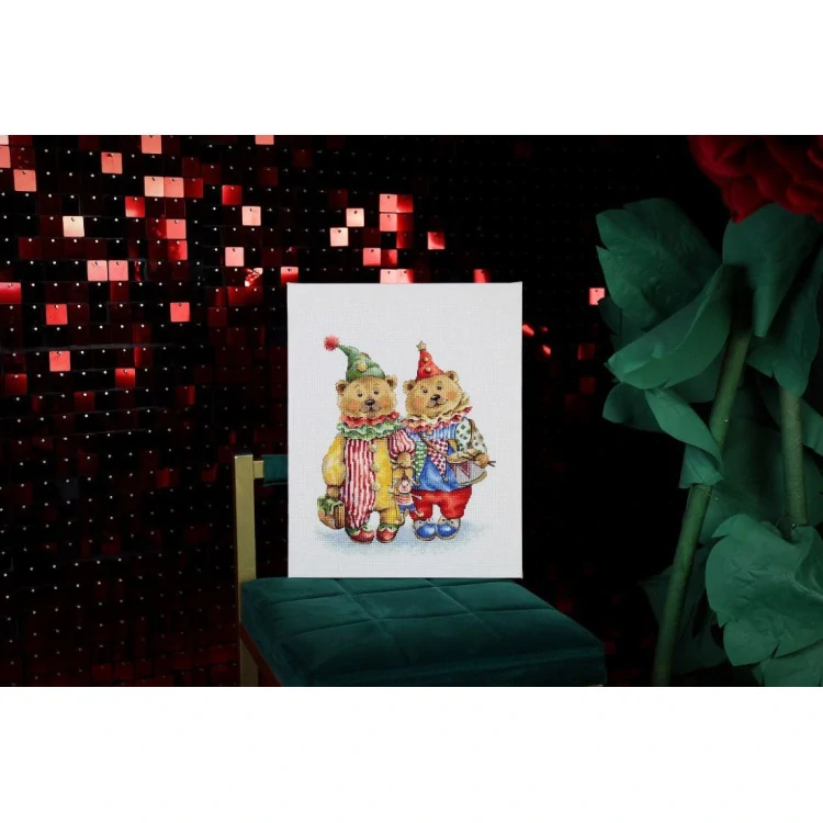GOLDEN FLEECE Clown Bears VK-097