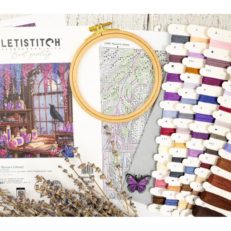 LETISTITCH Raven’s Library L9987