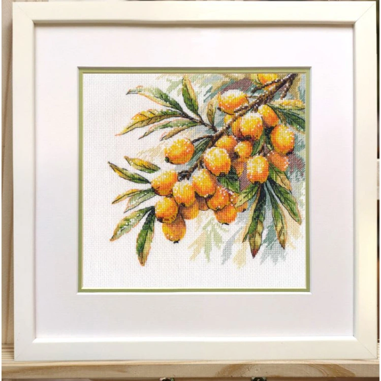 OVEN A sprig of sea buckthorn 1734