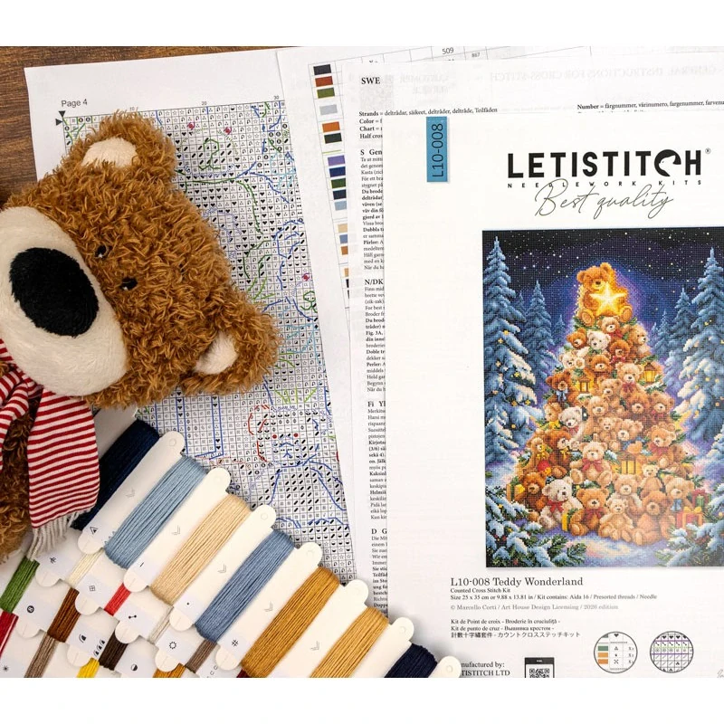 LETISTITCH Teddy Wonderland L10-008
