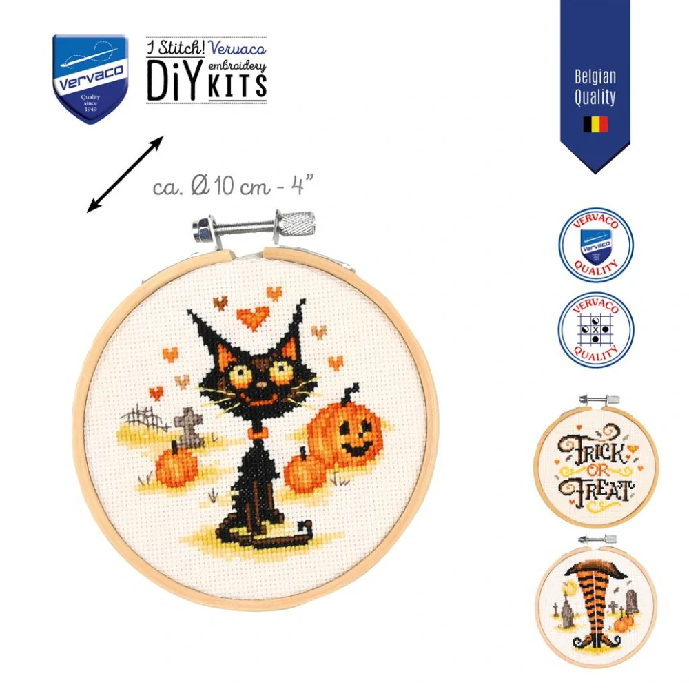 VERVACO Miniature kit with ring Halloween set of 3 PN-0227281