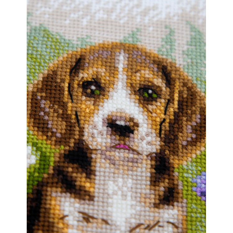 RIOLIS Aine collection Meadow Pup A1048