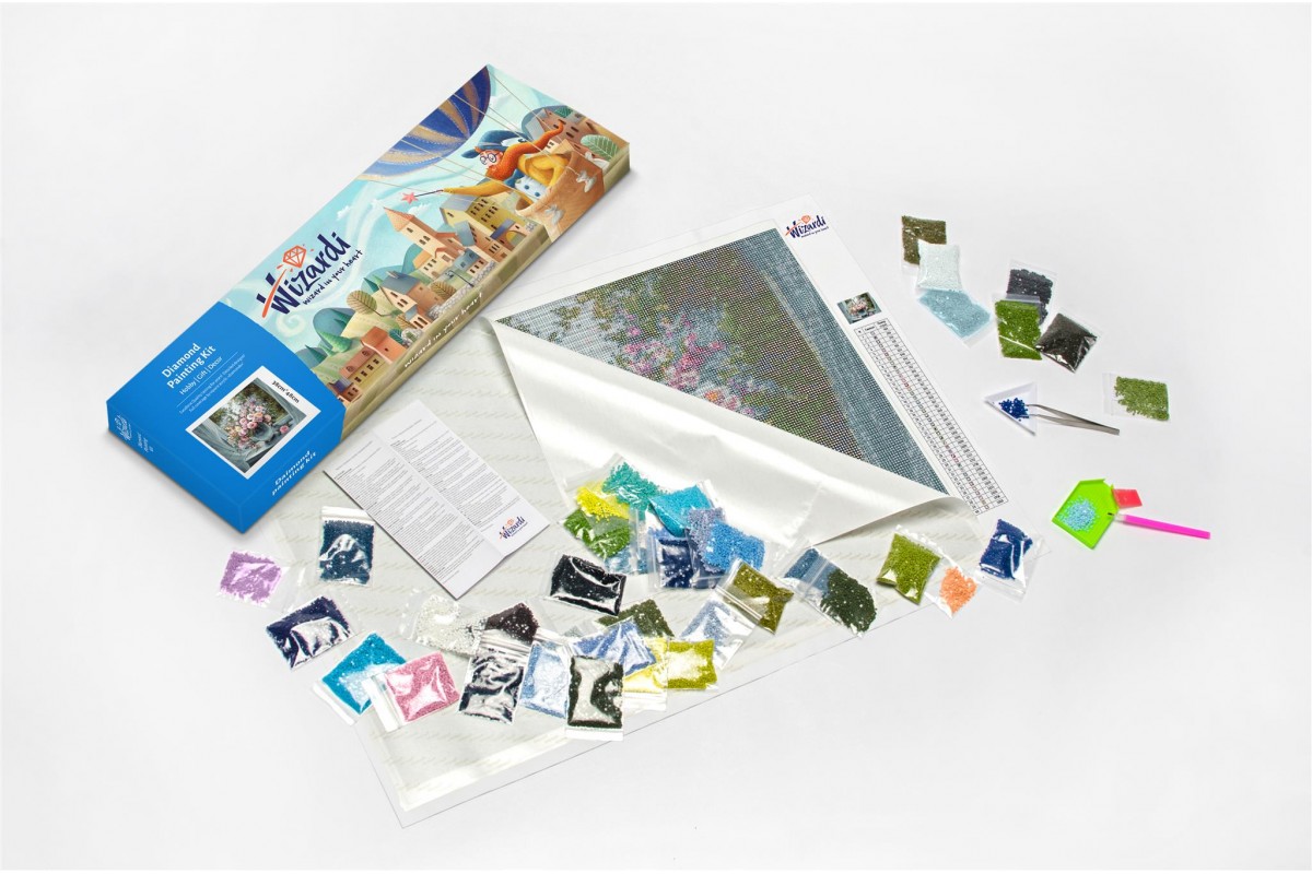 DIAMOND PAINTING KIT FOXY LADY