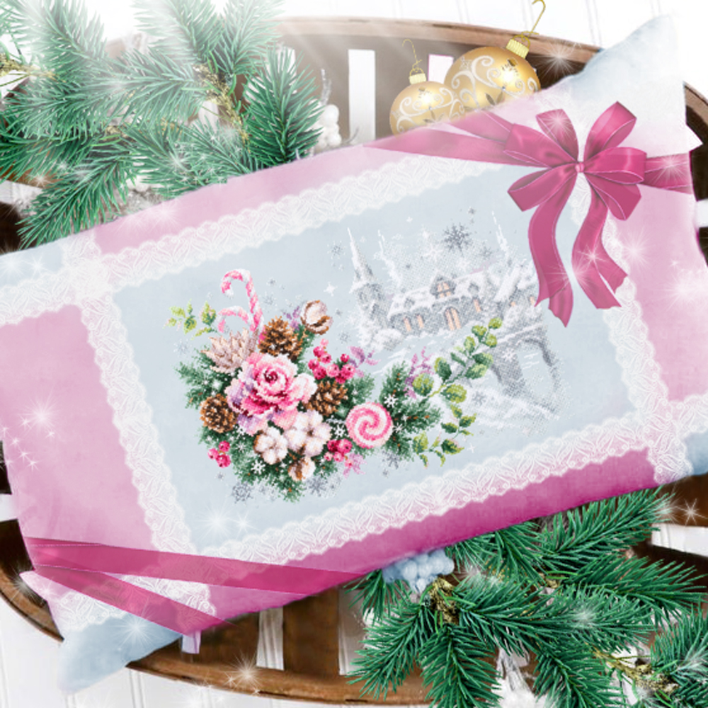 MAGIC NEEDLE 100-244 "Christmas Sentiment"