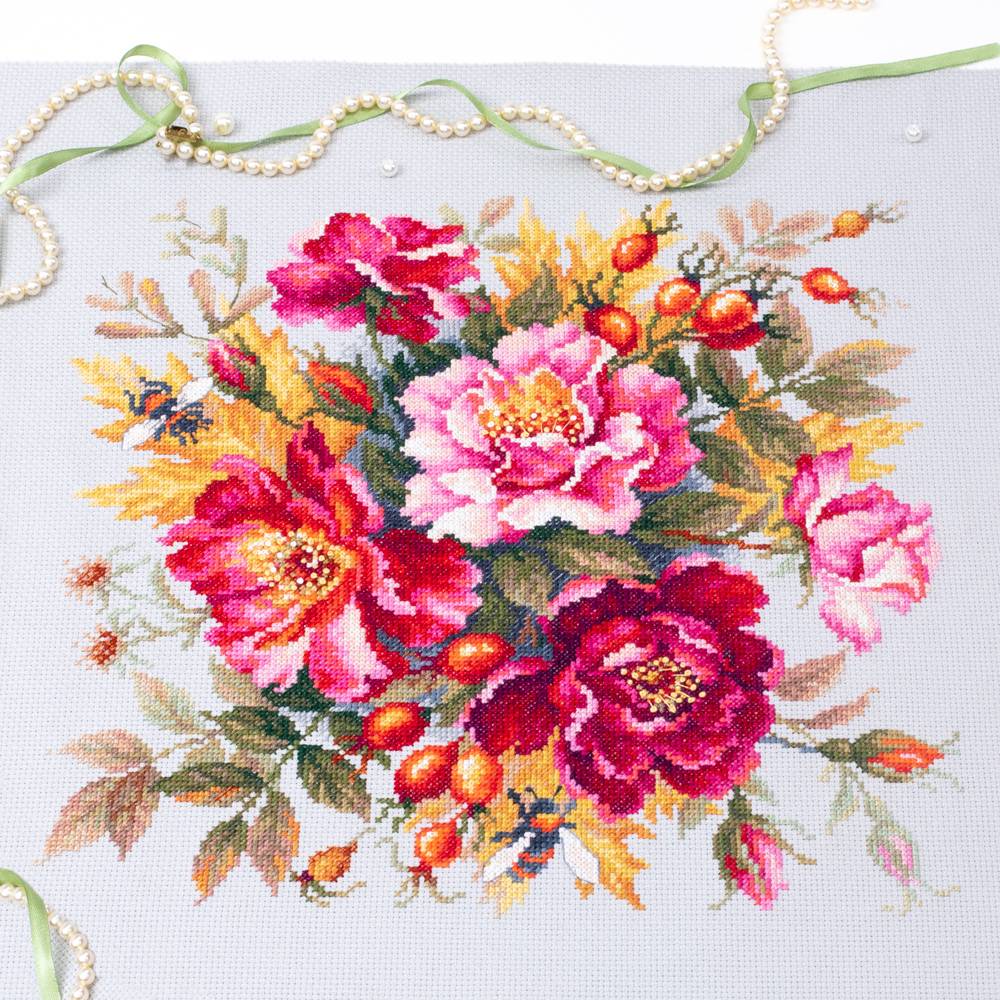 MAGIC NEEDLE 140-002 "Flower Magic. Dogrose"