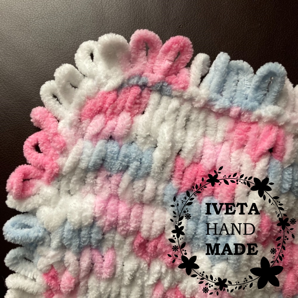 DESIGN IVETA HAND MADE dětská deka PUFFY FINE COLOR 5945
