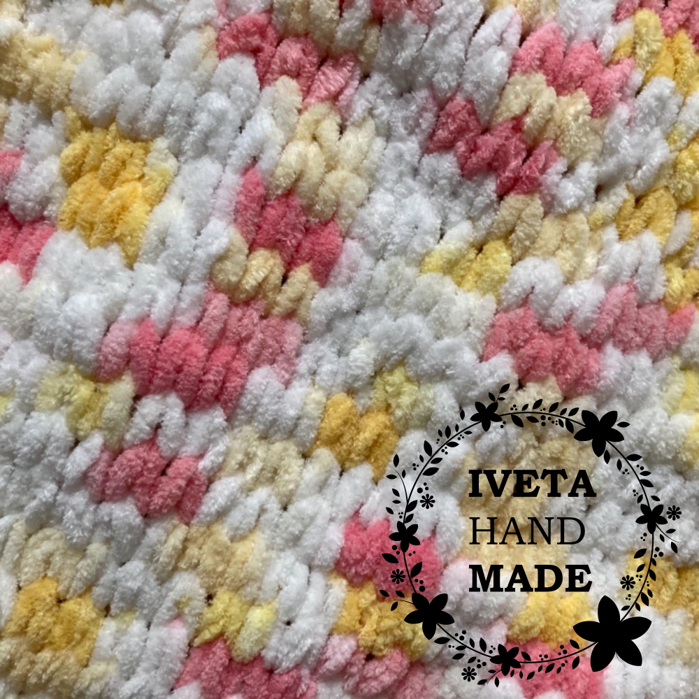 DESIGN IVETA HAND MADE dětská deka PUFFY FINE COLOR 5942