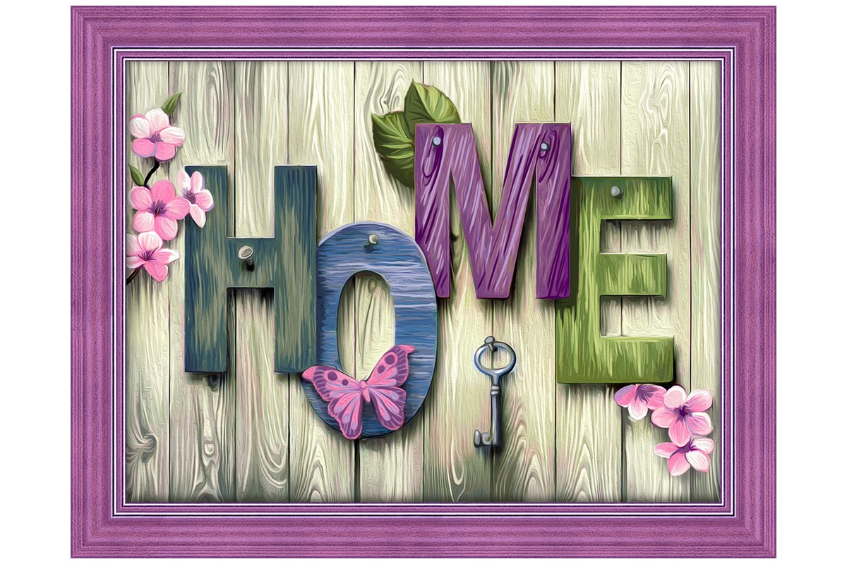 DIAMOND PAINTING KIT HOME