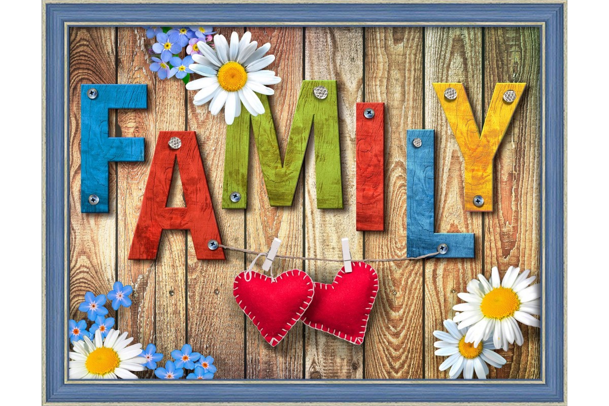 DIAMOND PAINTING KIT FAMILY
