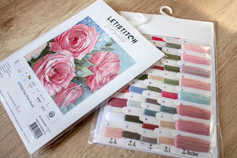 LETISTITCH Pale Pink Roses