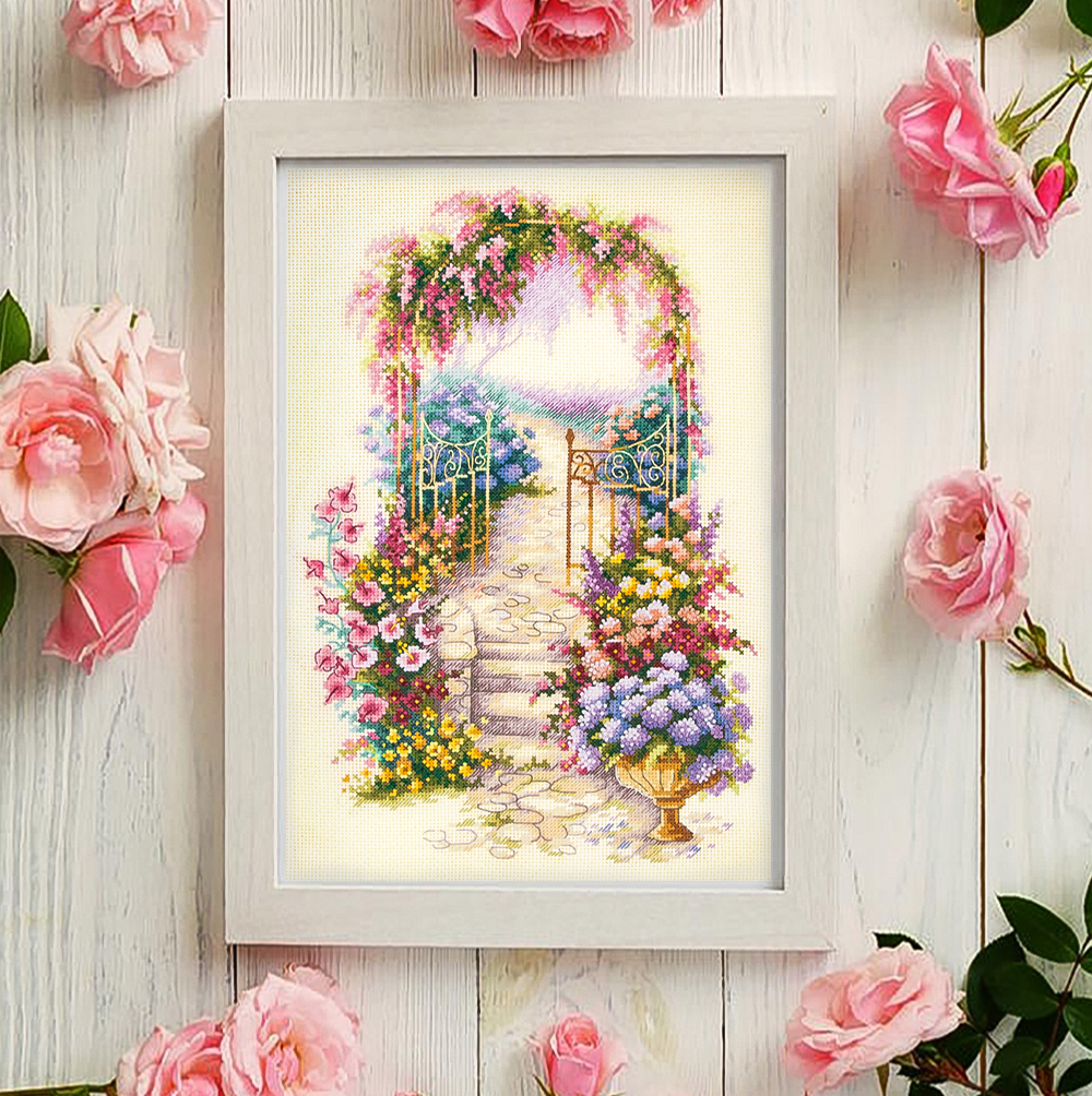 MAGIC NEEDLE 110-001"ENTRANCE TO THE GARDEN"