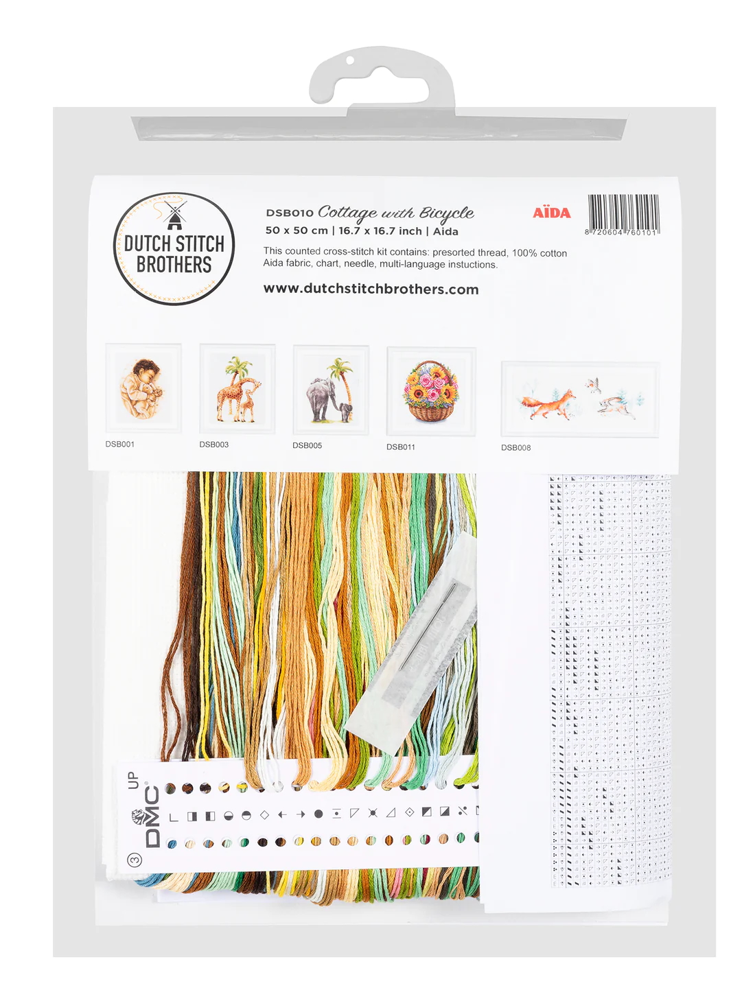 DUTCH STITCH BROTHERS Cottage with Bicykle