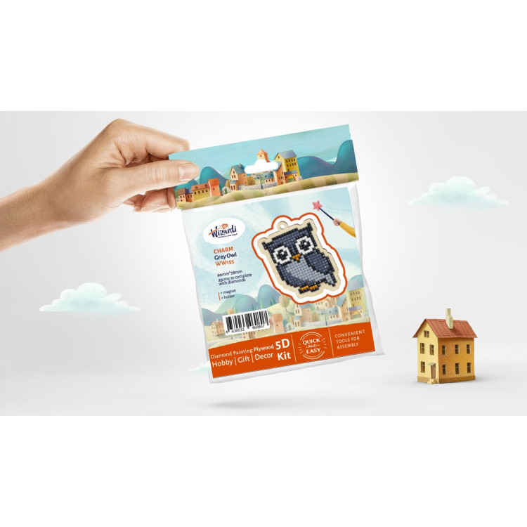 WIZARDI WOOD GINGERBREAD HOUSE