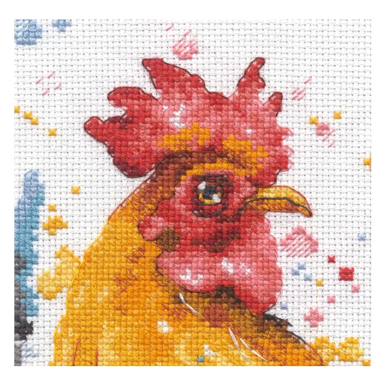 DIMENSIONS WATERCOLOR ROOSTER