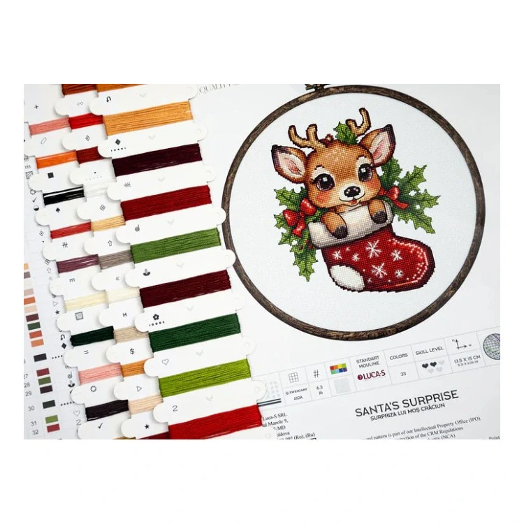 LUCA-S Santa's Surprise kit with Hoop Included