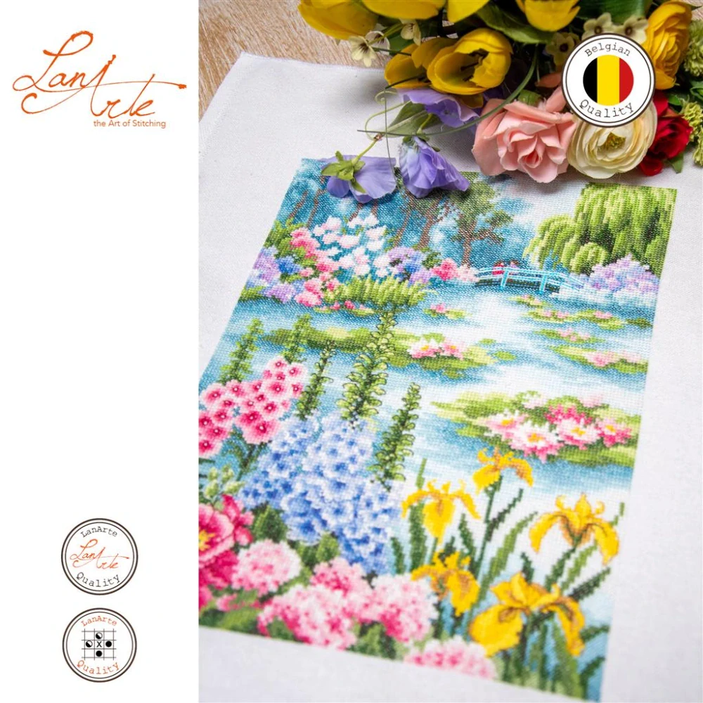 LANARTE By the water lily pond 