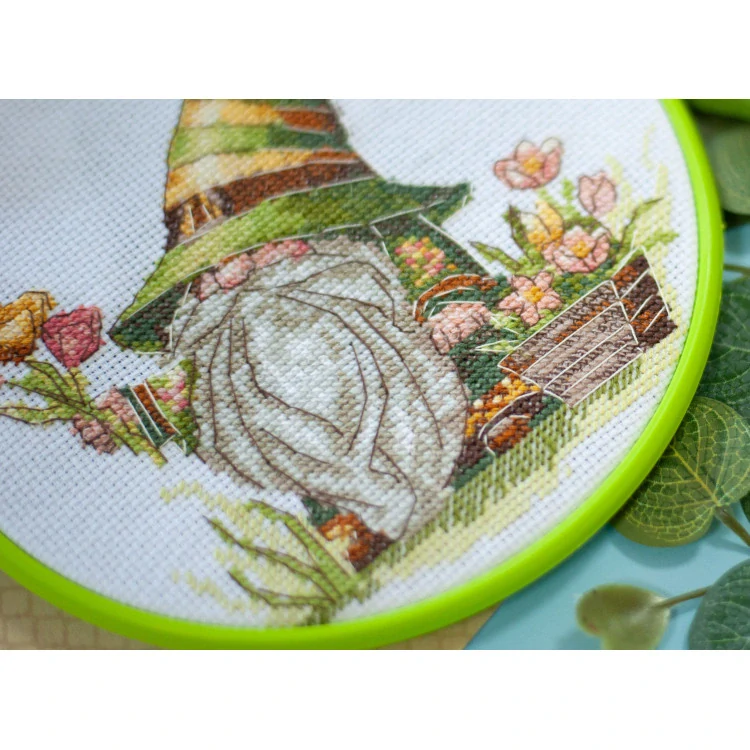 ABRIS ART kit with Hoop Included Florist AHM-088