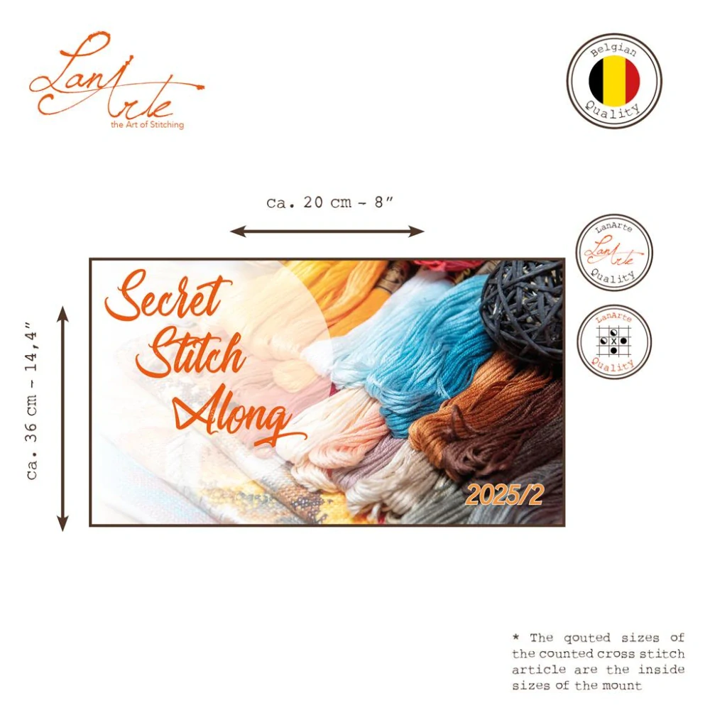 LANARTE & VERVACO Secret Stitch Along 2025/2