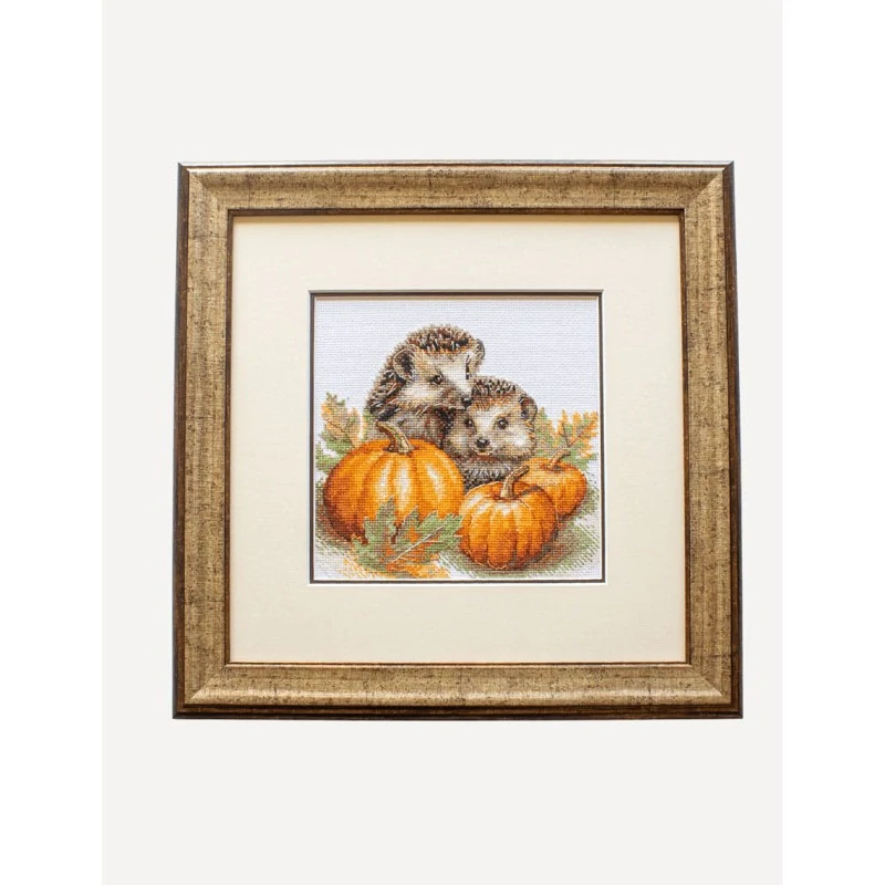 RIOLIS Aine collection Hedgehogs in the Harvest A1021