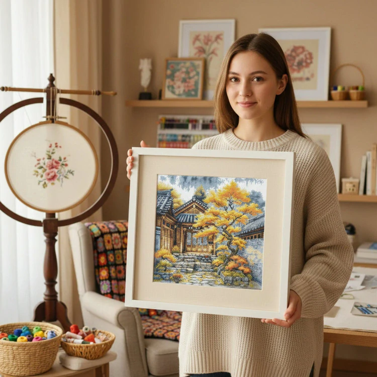 AVA STITCH Golden Trees P118