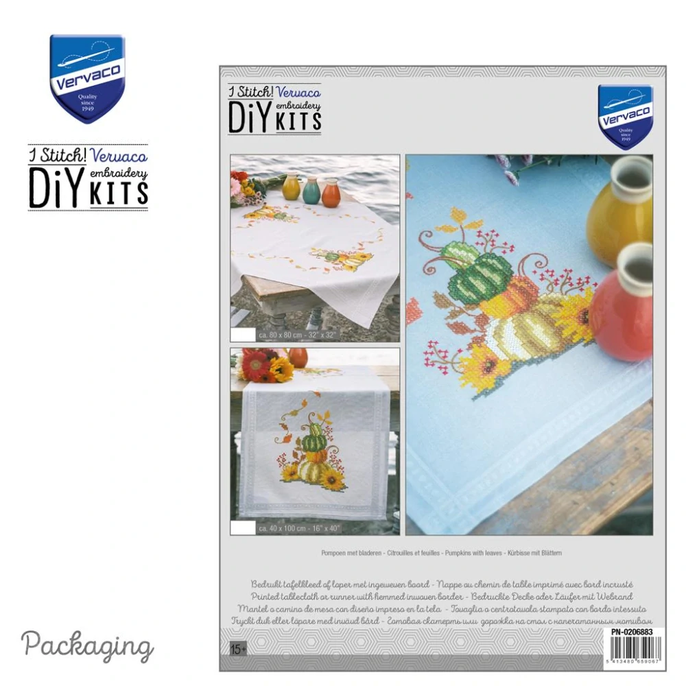 VERVACO ubrus DÝNĚ S LISTY PN-0206883
