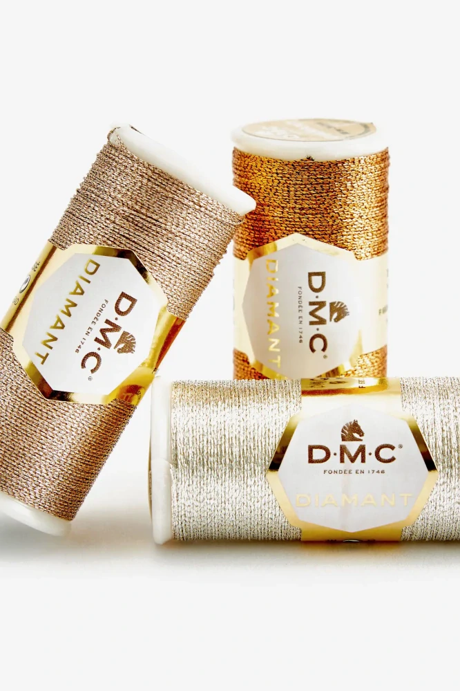 DMC Metalická nit DMC Diamant, návin 35 m D168