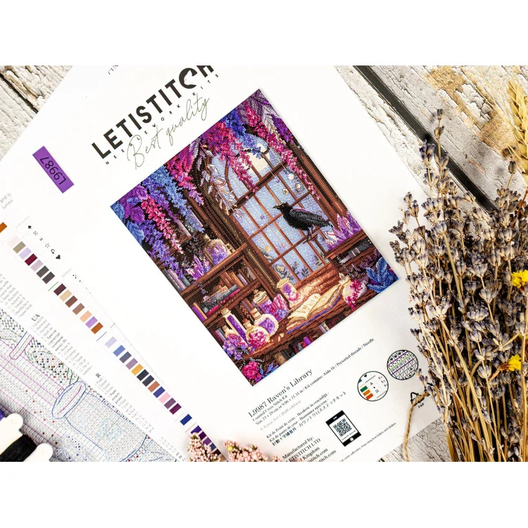 LETISTITCH Raven’s Library L9987