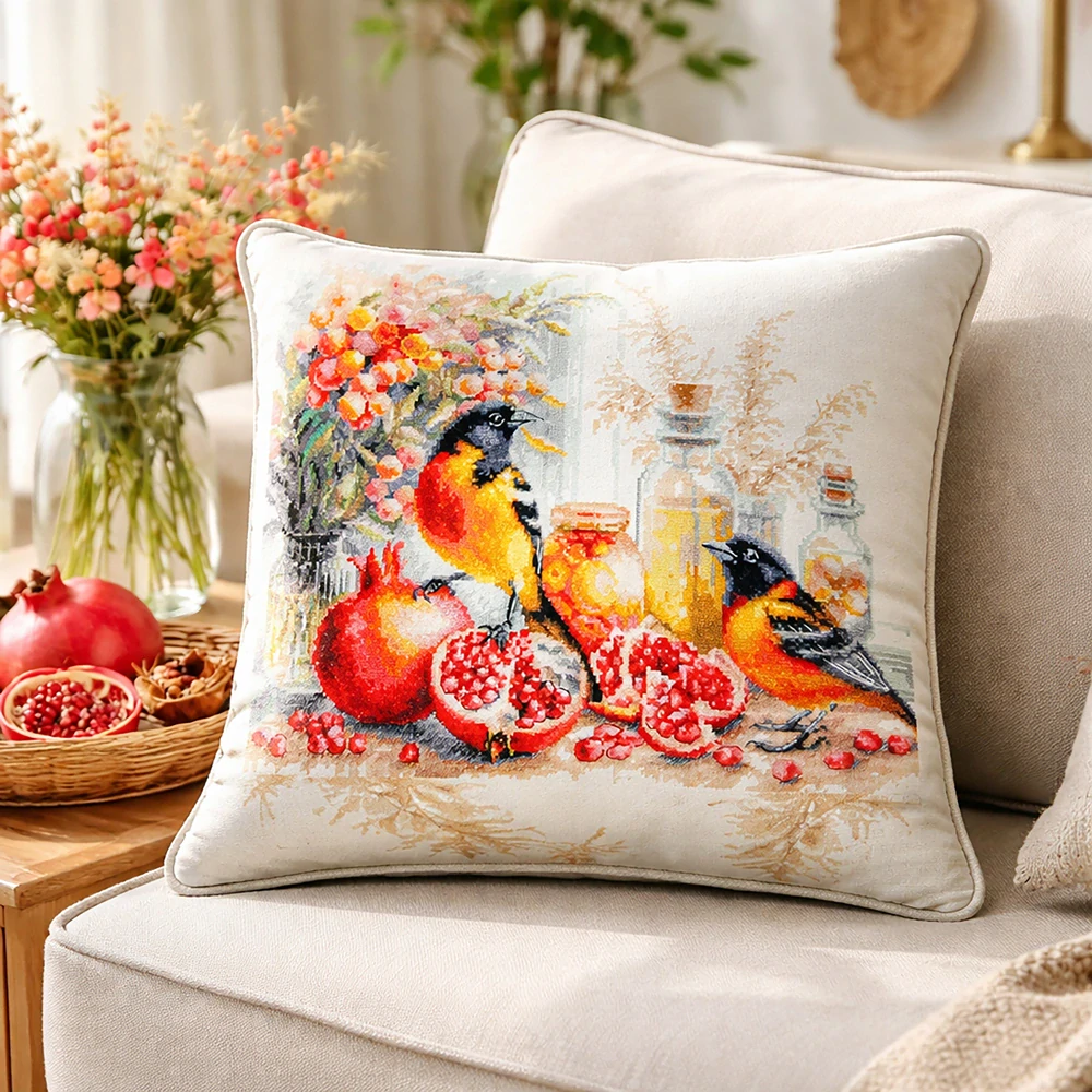 MAGIC NEEDLE 70-49 "POMEGRANATE BREAKFAST"