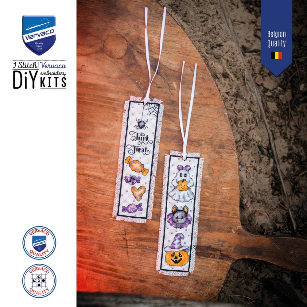 VERVACO Bookmark kit Halloween set of 2 PN-0237520