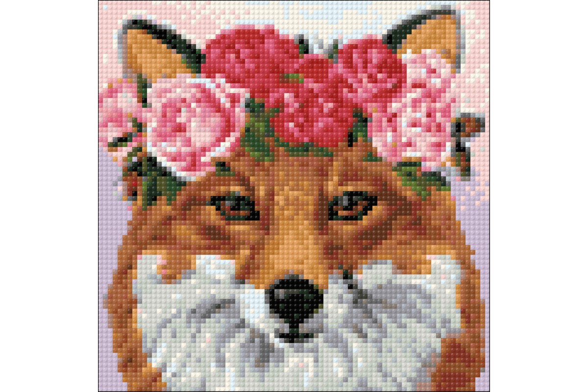 DIAMOND PAINTING KIT FOXY LADY