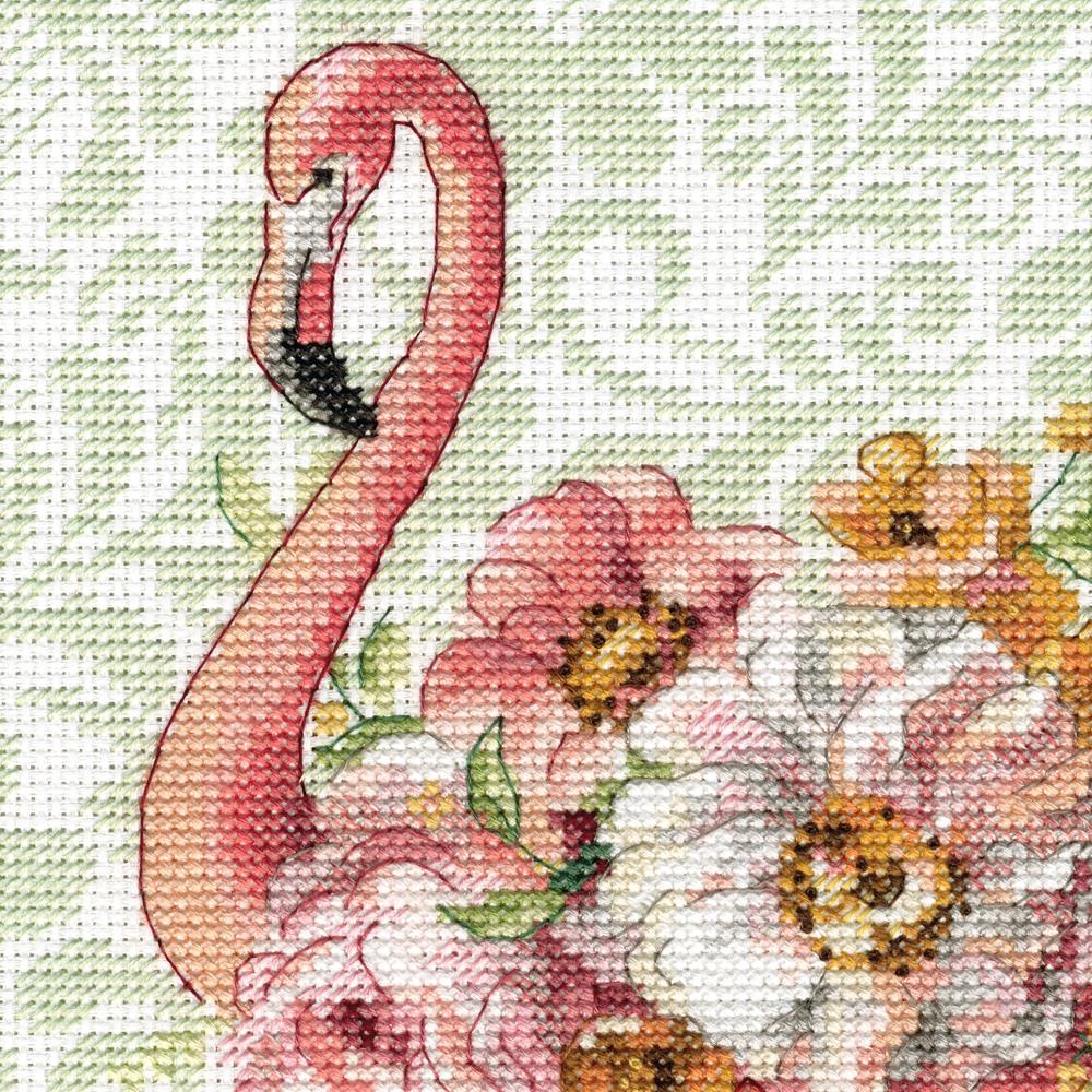 DIMENSIONS FLORAL FLAMINGO