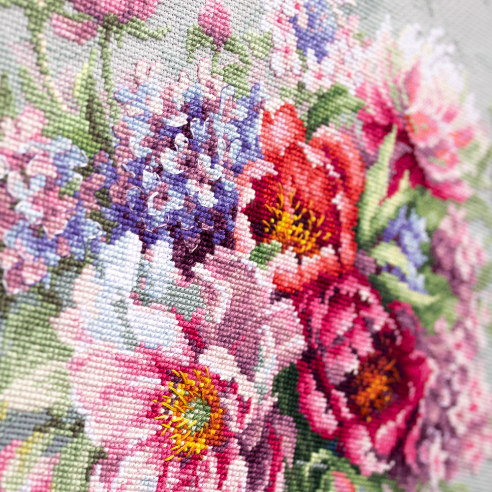MAGIC NEEDLE 510-224 "Peonies and Hydrangeas"