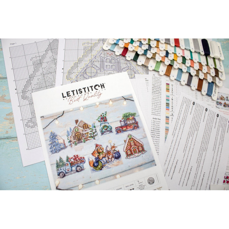 LETISTITCH Christmas Toys Kit nr.3 of 7 pieces
