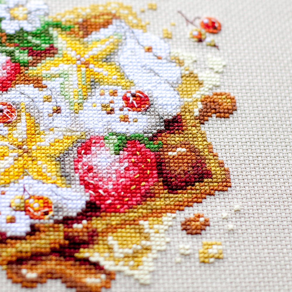 MAGIC NEEDLE 120-091 "Viennese Waffles"