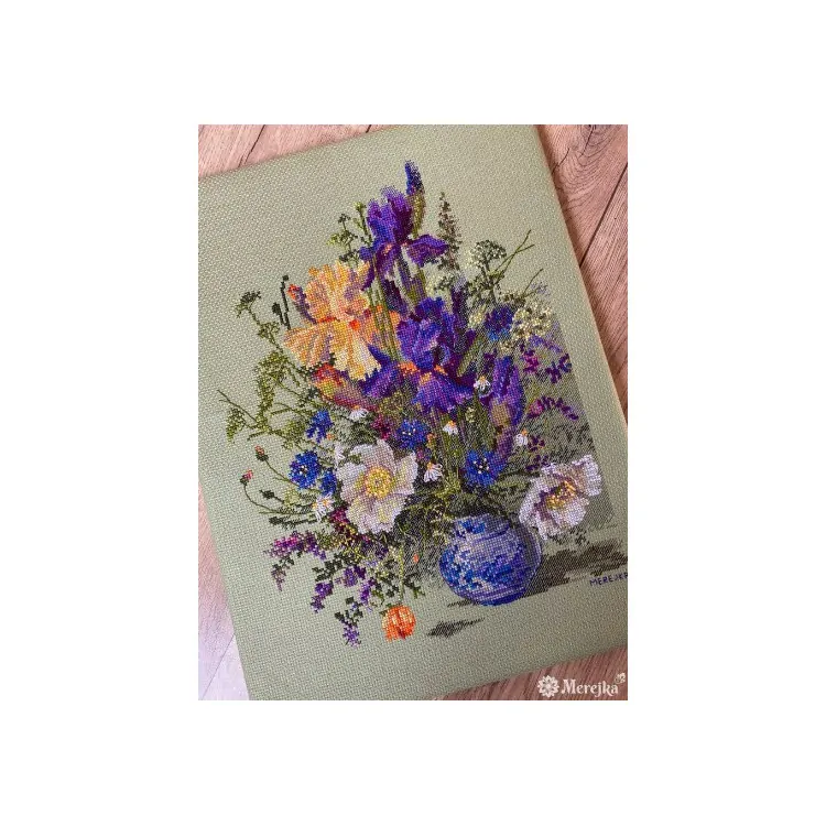 MEREJKA IRISES AND WILDFLOWERS