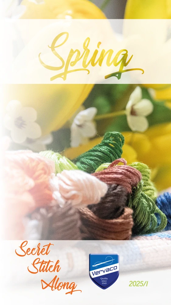 LANARTE & VERVACO Secret Stitch Along 2025/1