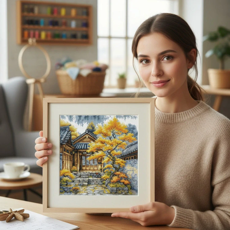 AVA STITCH Golden Trees P118