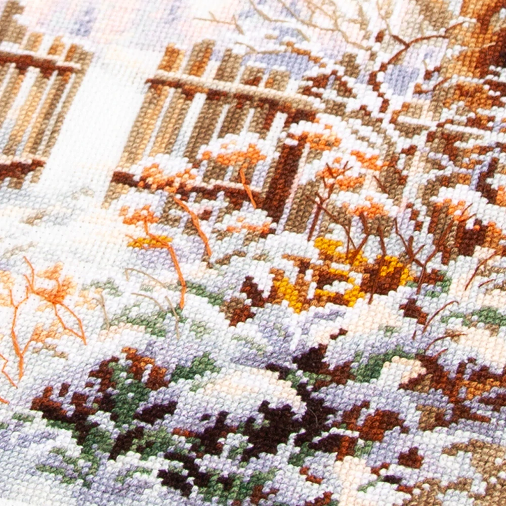 MAGIC NEEDLE 350-742 "WINTER YARD"