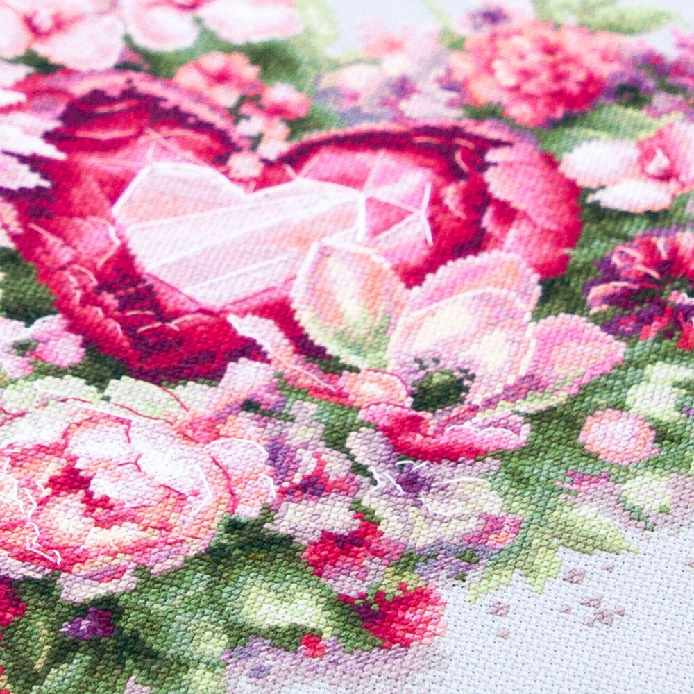 MAGIC NEEDLE 70-15 "BLOOMING HEART"