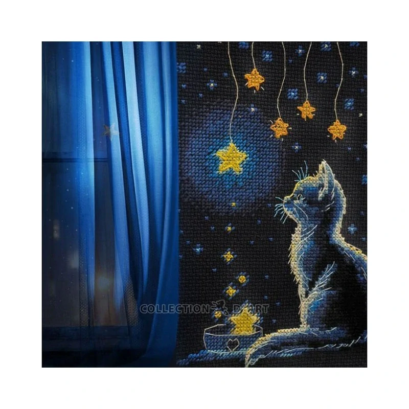 COLLECTION D'ART Kitten and Starry Milk BC8115