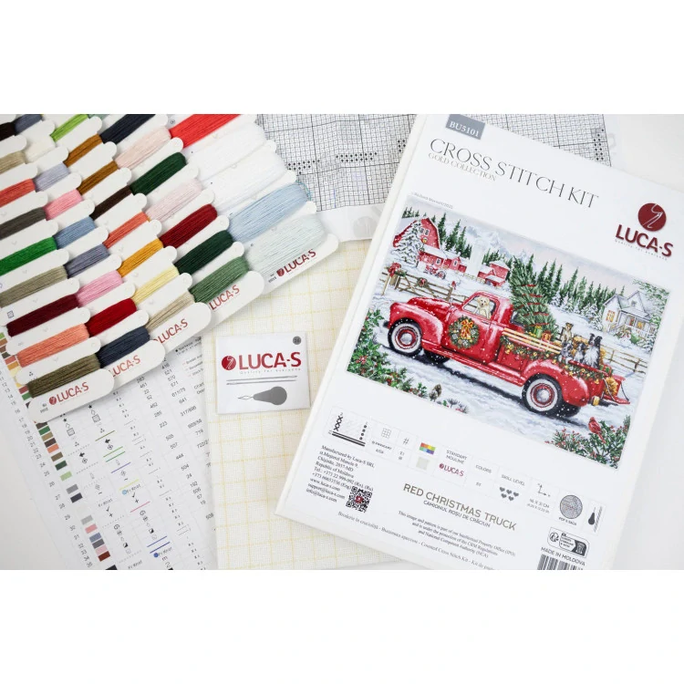 LUCA-S Red Christmas Truck BU5101