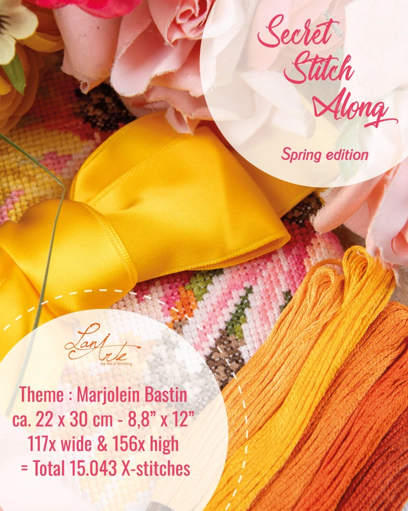 LANARTE Secret Stitch Along 2026/2-POZE 1 POSLEDNÍ KUS!!!
