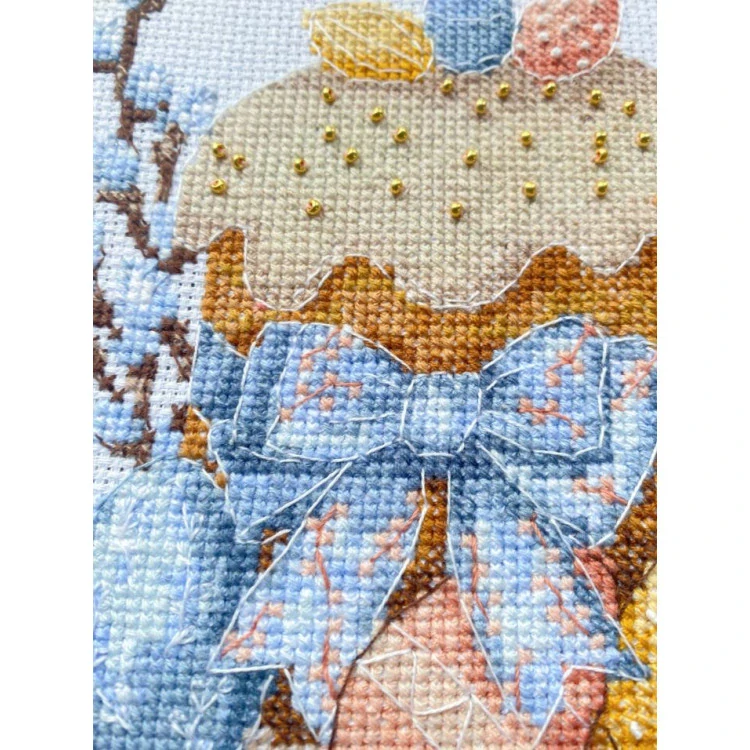 ABRIS ART kit with Hoop Included Easter Day AHM-095