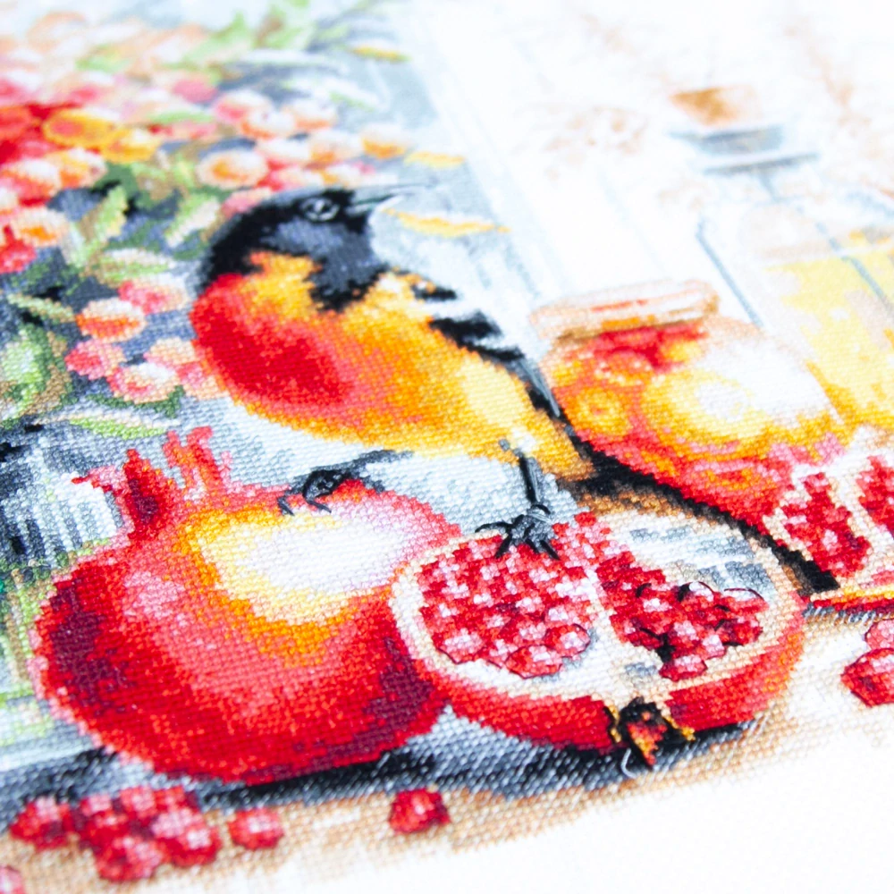 MAGIC NEEDLE 70-49 "POMEGRANATE BREAKFAST"