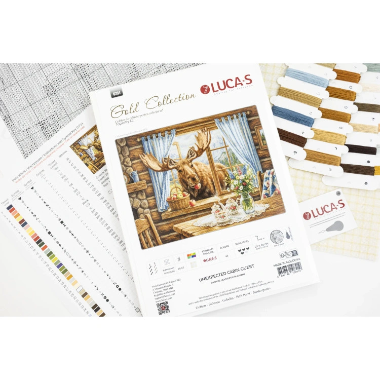 LUCA-S Unexpected Cabin Guest G731-Tapestry kit