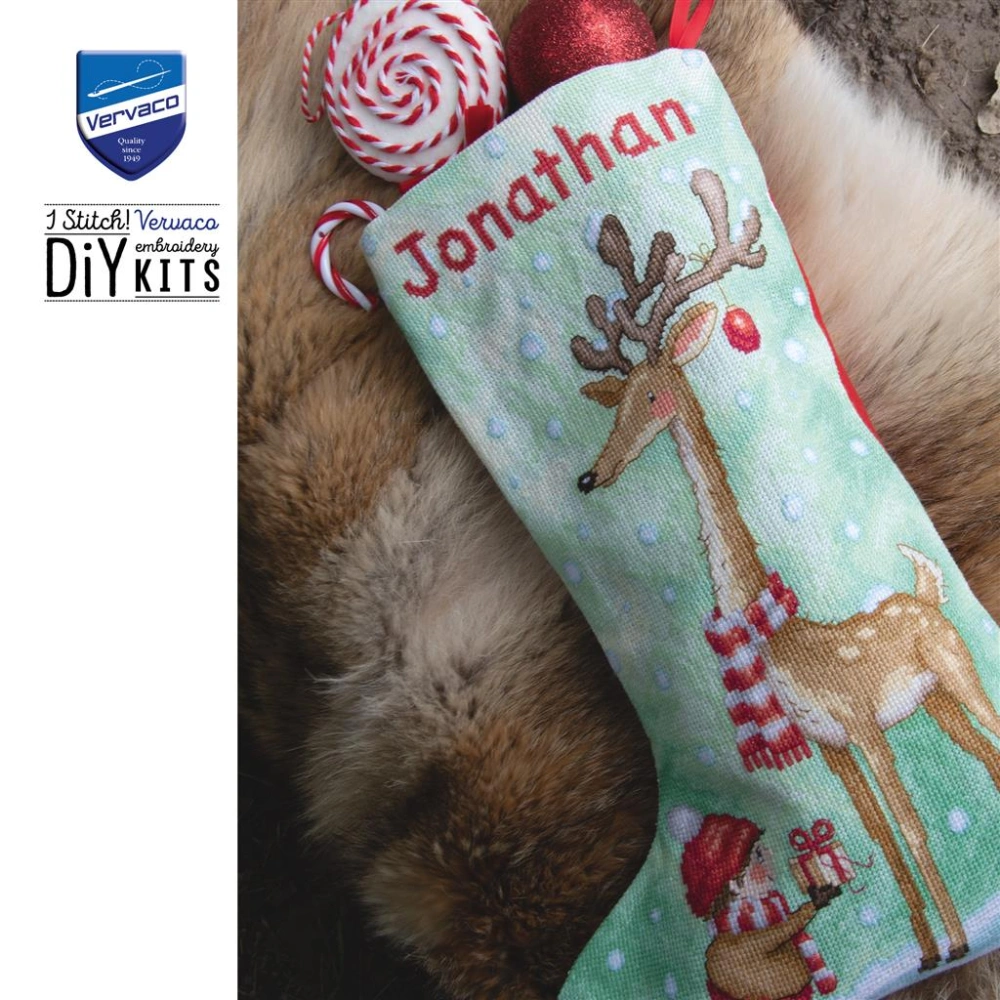 VERVACO Christmas stocking kit The gift of friendship PN-0244928
