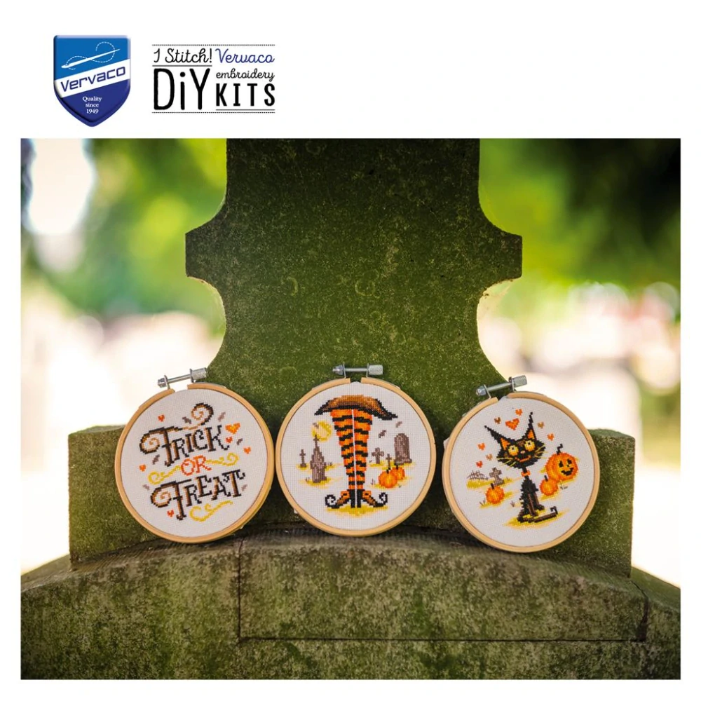 VERVACO Miniature kit with ring Halloween set of 3 PN-0227281