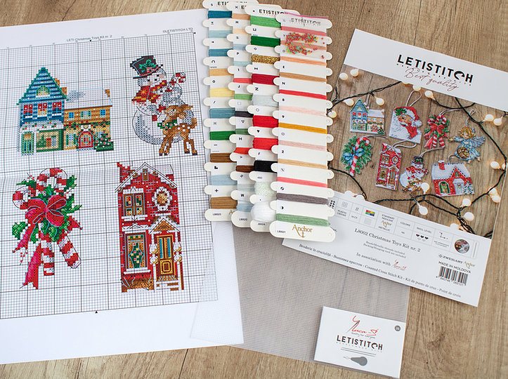 LETISTITCH CHRISTMAS TOYS KIT NR.2